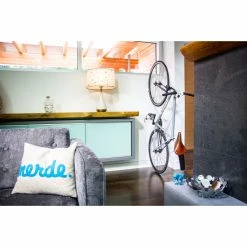 Porte-vélo Clug (vélo Hybride) -Promos Vélos de route Magasin Clug Hybrid Bike Holder Bike Stands White Orange HWO2585 1