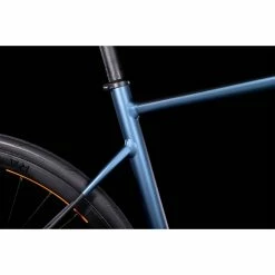 Cube Attain Road Bike (2022) -Promos Vélos de route Magasin Cube Attain Road cycling Bike 2022 blue orange aluminium 04