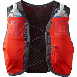 Salomon Active Skin 8 With Flasks 22 Salomon Active Skin 8 With Flasks -Promos Vélos de route Magasin LC1909600 1 GHO ACTIVE SKIN 8 with flasks Fiery Red EBON