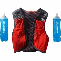 Salomon Active Skin 8 With Flasks 23 Salomon Active Skin 8 With Flasks -Promos Vélos de route Magasin LC1909600 2 GHO ACTIVE SKIN 8 with flasks Fiery Red EBON