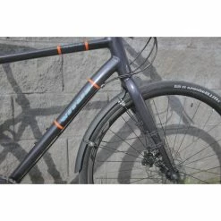 Garde-boues De Route LifeLine (étroits, à Clipser) -Promos Vélos de route Magasin LifeLine Narrow Road Clip On Mudguard Bike Mudguards Black Black LL CP38RCS 5