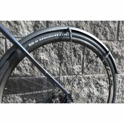 Garde-boues De Route LifeLine (étroits) 24 Garde-boues De Route LifeLine (étroits) -Promos Vélos de route Magasin LifeLine Narrow Road Mudguard Set Fixed Mudguards Black EX CP38AMB 10
