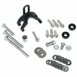 Garde-boues De Route LifeLine (étroits) 17 Garde-boues De Route LifeLine (étroits) -Promos Vélos de route Magasin LifeLine Narrow Road Mudguard Set Fixed Mudguards Black EX CP38AMB 3