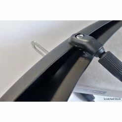 Ensemble De Garde-boue LifeLine (larges) -Promos Vélos de route Magasin LifeLine Wide Mudguard Set Fixed Mudguards Black LLWMGS DMGD 0