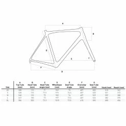 Orro Gold EVO 105 Hydro R800 Road Bike (2023) -Promos Vélos de route Magasin Pyro Evo Size Chart