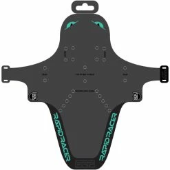 Garde-boue RapidRacerProducts Enduroguard -Promos Vélos de route Magasin RapidRacerProducts Enduroguard Clip on Mudguards Black Turquoise RRP EGTL