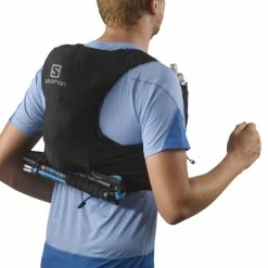 Salomon Advanced Skin 5 Set -Promos Vélos de route Magasin Salomon Advanced Skin 5 Set Hydration Vests BLACK EBONY SS22 LC1759000 XS 1