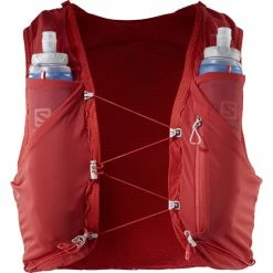 Salomon Advanced Skin 5 Set -Promos Vélos de route Magasin Salomon Advanced Skin 5 Set Hydration Vests GOJI BERRY EBONY SS22 LC1759100 XS 0