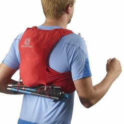Salomon Advanced Skin 5 Set -Promos Vélos de route Magasin Salomon Advanced Skin 5 Set Hydration Vests GOJI BERRY EBONY SS22 LC1759100 XS 2