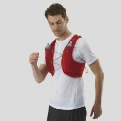 Salomon Advanced Skin 5 Set -Promos Vélos de route Magasin Salomon Advanced Skin 5 Set Hydration Vests GOJI BERRY EBONY SS22 LC1759100 XS 5